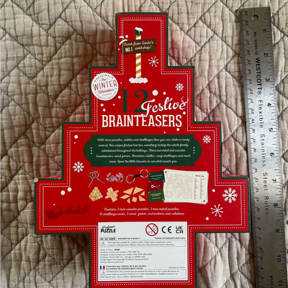 Brainteaser Advent Calendar - Picture 3 of 3